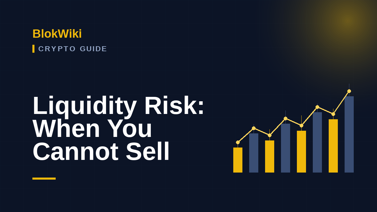 Liquidity risk education: Why can't you sell? It's more scary if you fall liquidity risk,unable to sell,realization risk,risk education,investment risk,bl